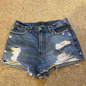 Abercrombie High Rise Shorts